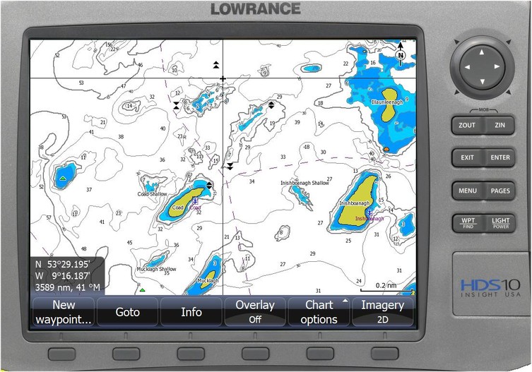 Lowrance Chart Symbols