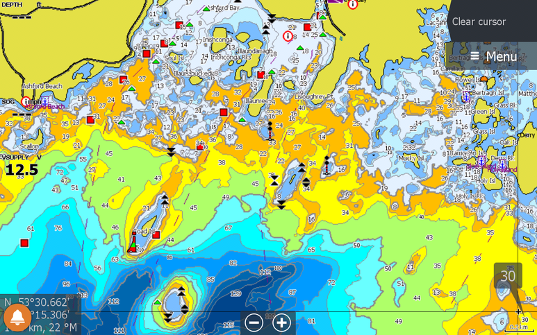 Lowrance Chart Symbols