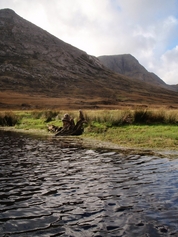 In the Gleninagh river